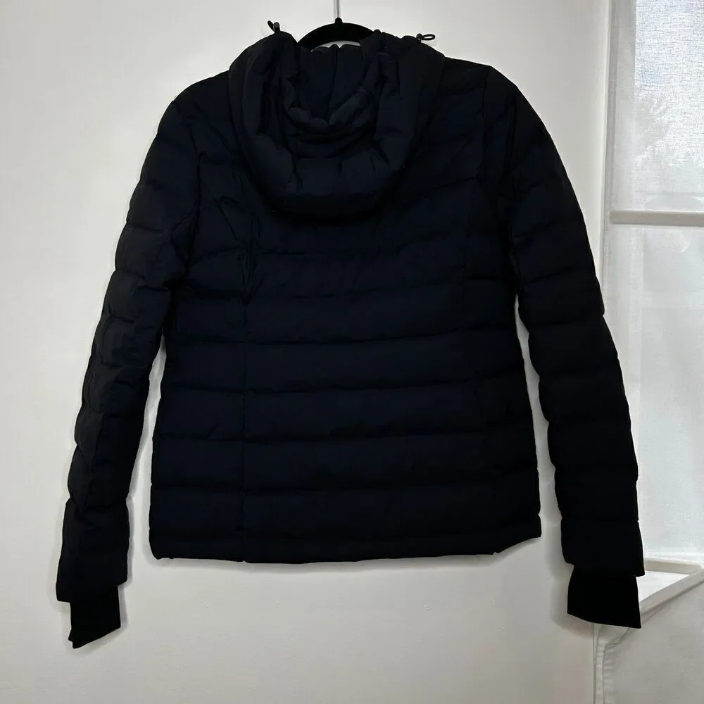 Michael Kors Navy Blue Premium Down Blend Puffer Coat Jacket Women's Size Small